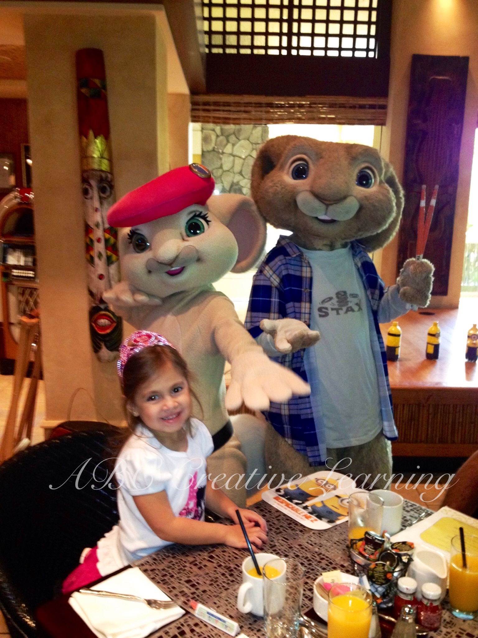 Character Breakfast at Loews Royal Pacific Resort with Hop - simplytodaylife.com