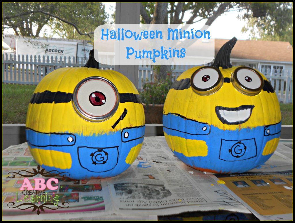 Minion No-Carve Pumpkin Craft - simplytodaylife.com