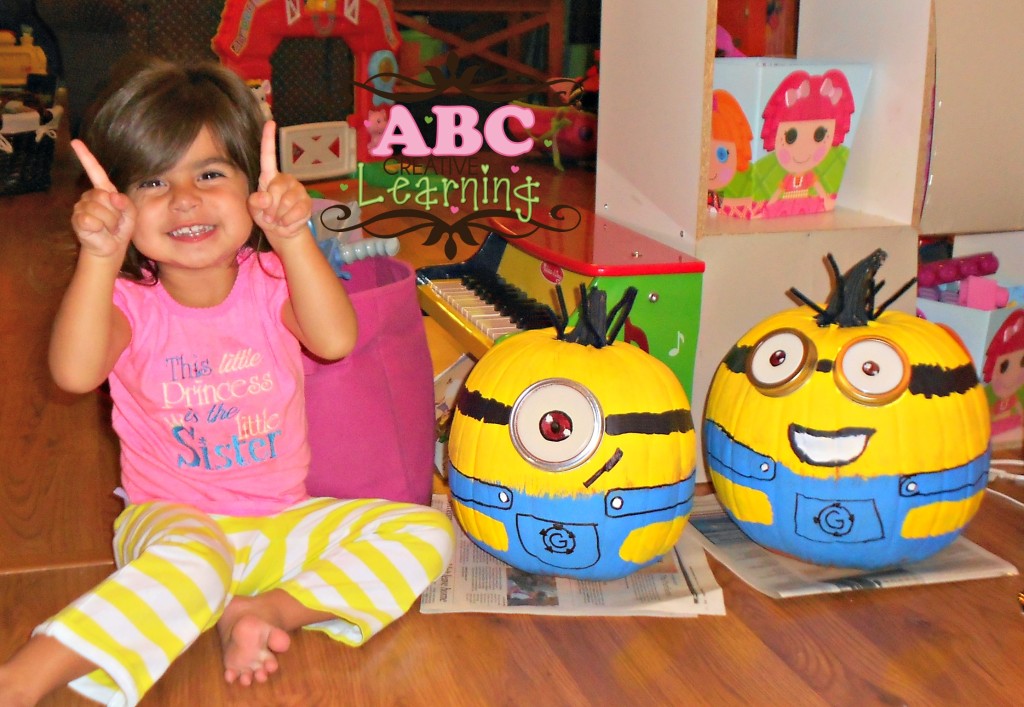 Minion Pumpkins for Halloween and Birthday Parties