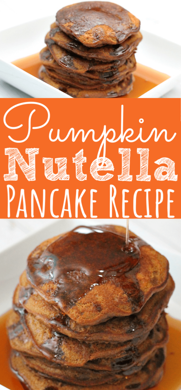 Pumpkin Nutella Pancake Recipe