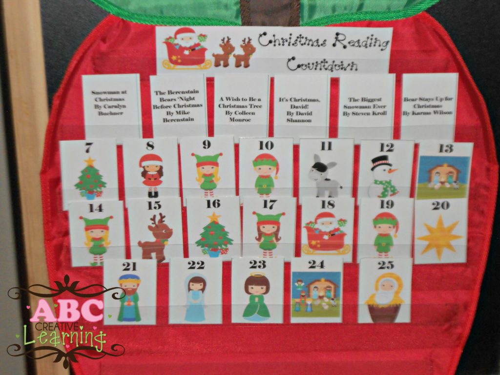 Christmas Reading Calendar Countdown