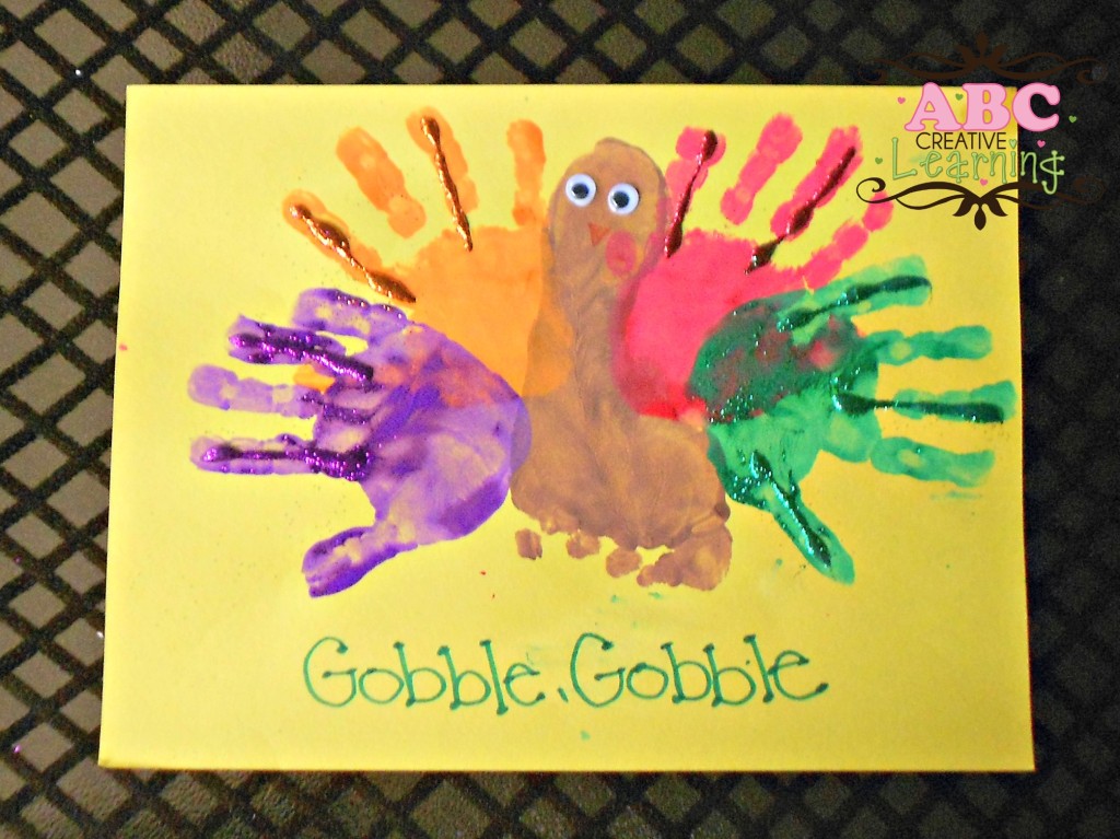 Handprint & Footprint Turkey Kids Arts & Crafts