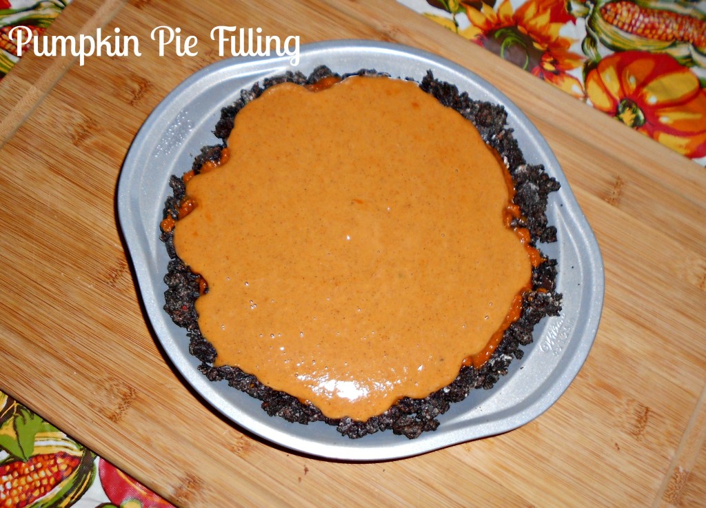 Pumpkin Pie Oreo Crust Filling