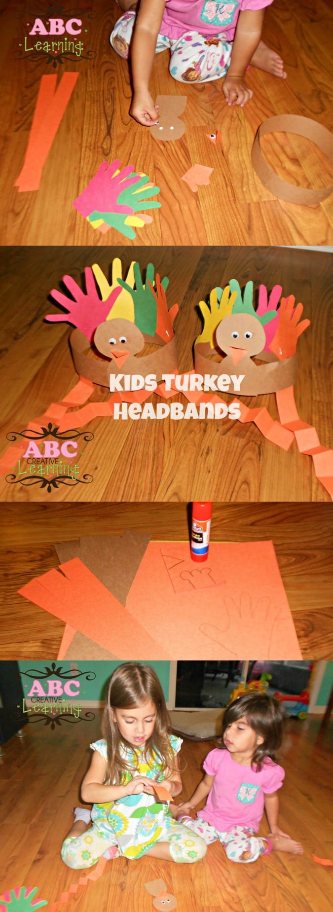 Turkey Headbands Craft For Kids