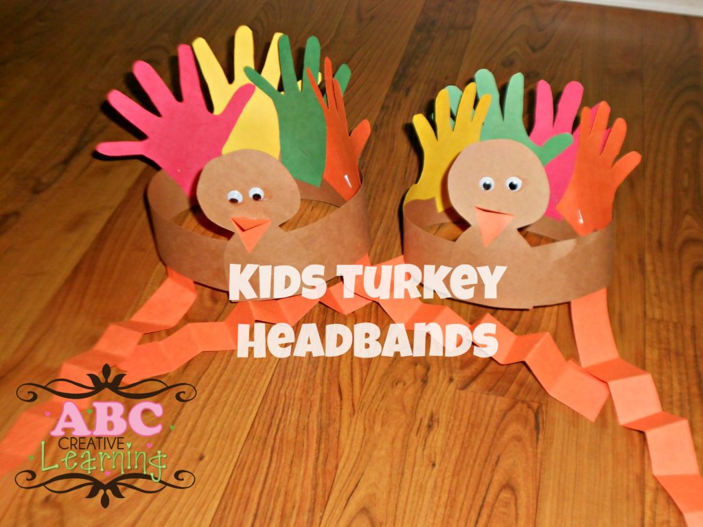 Turkey Headbands Kid Crafts