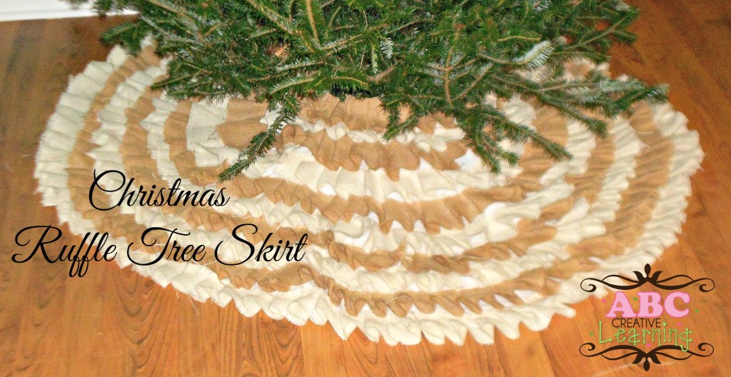 Christmas Ruffle Tree Skirt