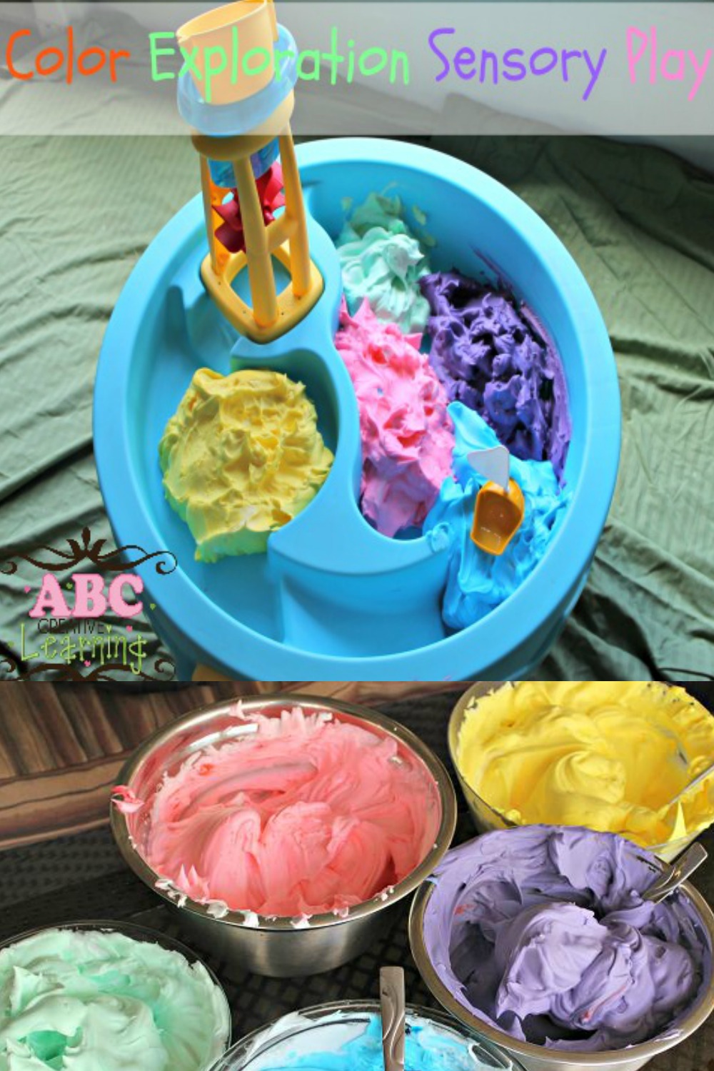 Color Exploration Through Sensory Play - simplytodaylife.com