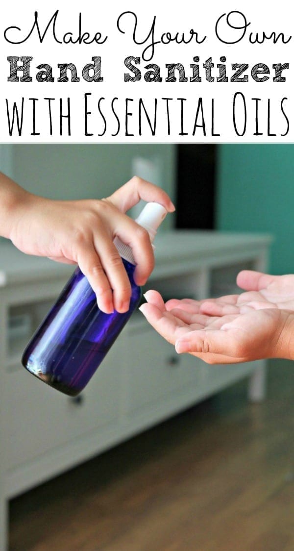 DIY Natural Hand Sanitizer Spray