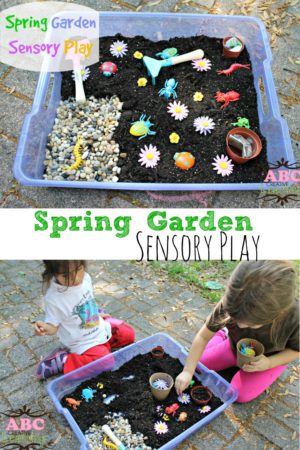 Spring Garden Sensory Play - Simply Today Life