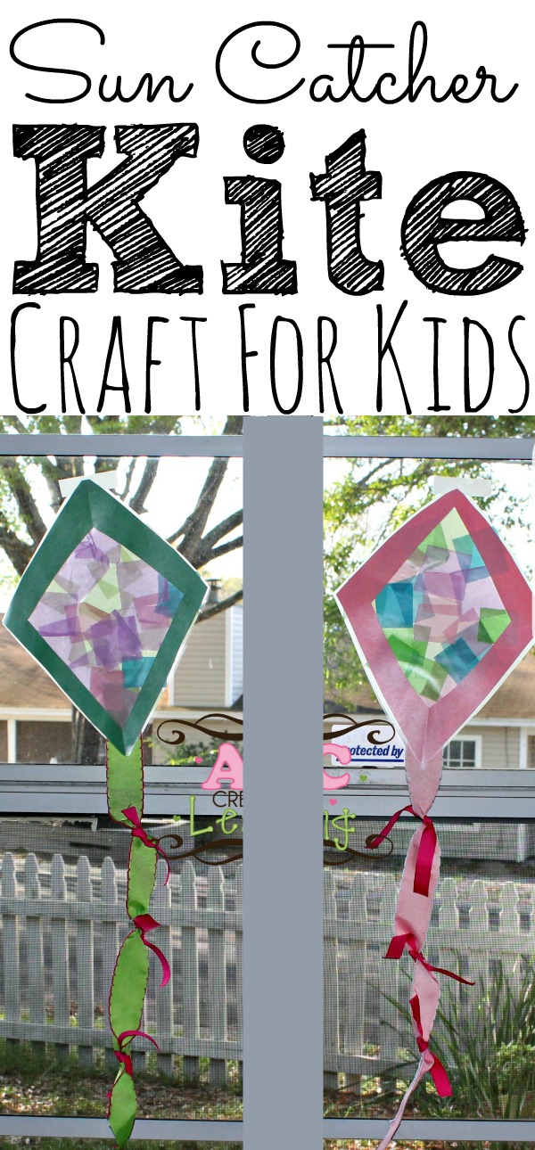 Sun Catcher Kite Craft