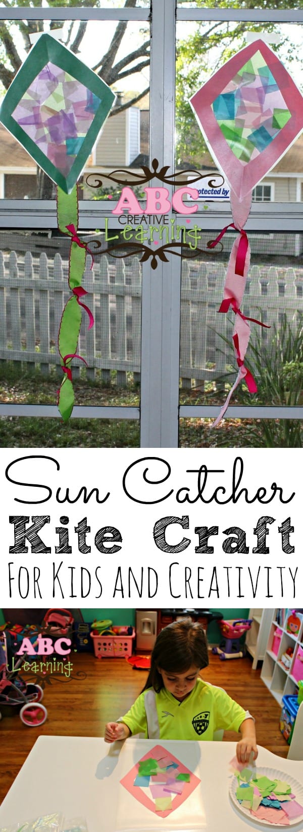 Sun Catcher Kite Craft