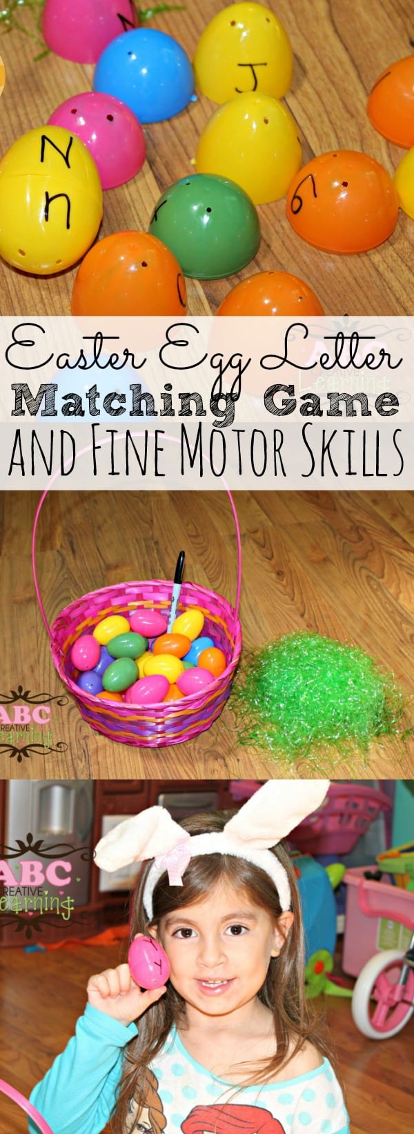 Easter Egg Letter Matching Game | Learning The Alphabet