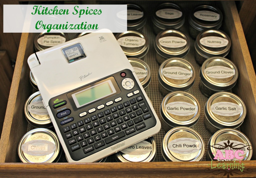 Kitchen Spices Organization