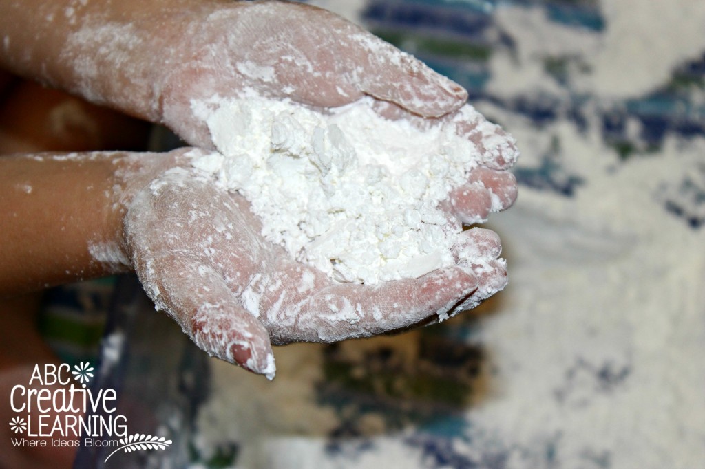 Easy Snowy Cloud Dough