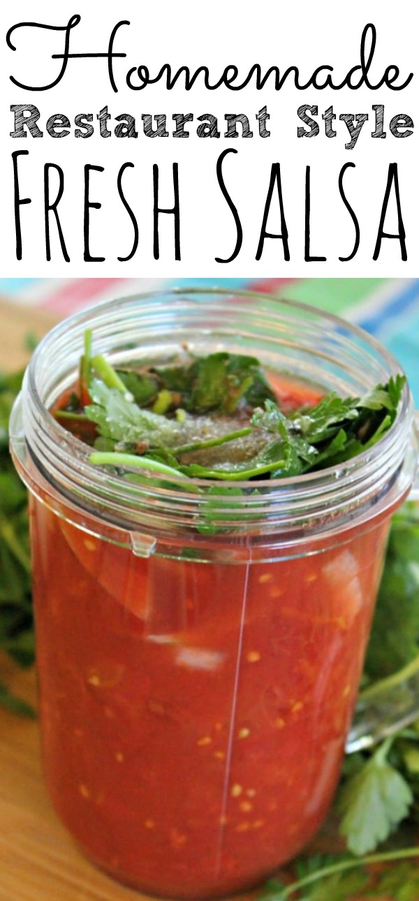 Homemade Restaurant Style Salsa - Simply Today Life