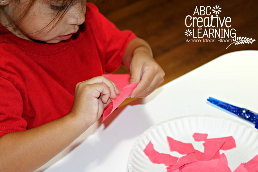 Fine Motor Skills Apple Activity For Preschoolers