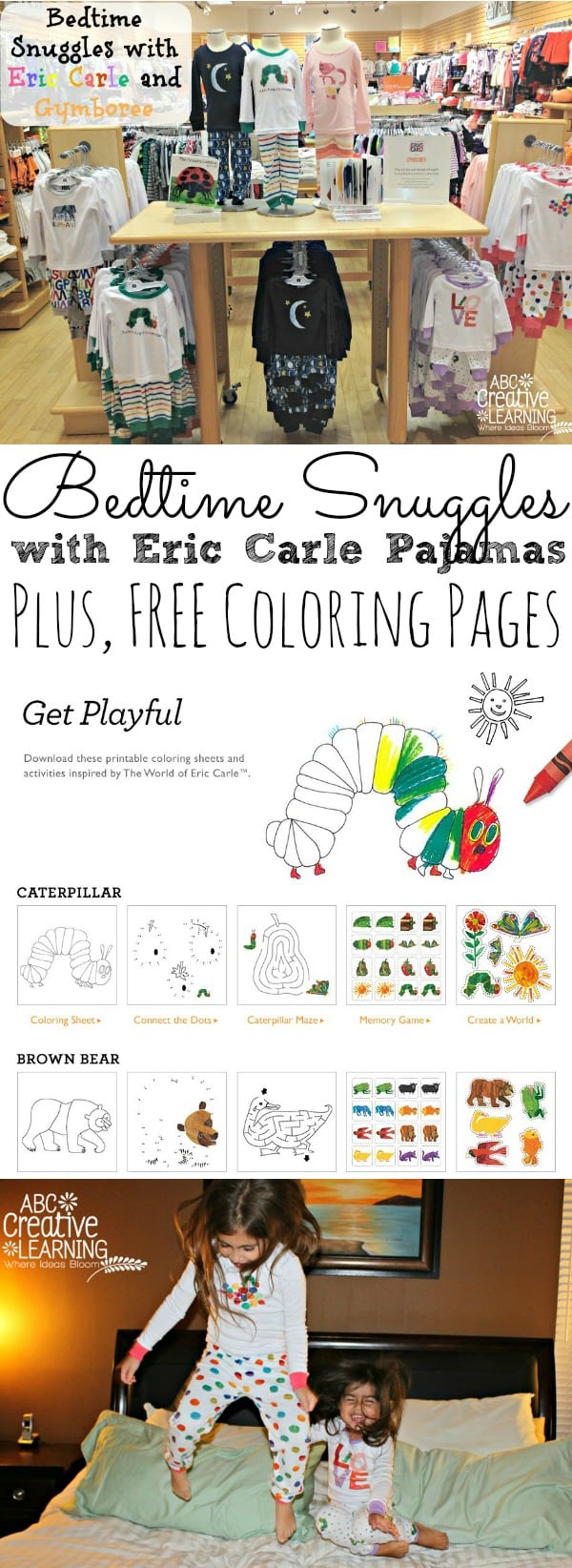 Bedtime Snuggles with Eric Carle and Gymboree - simplytodaylife.com