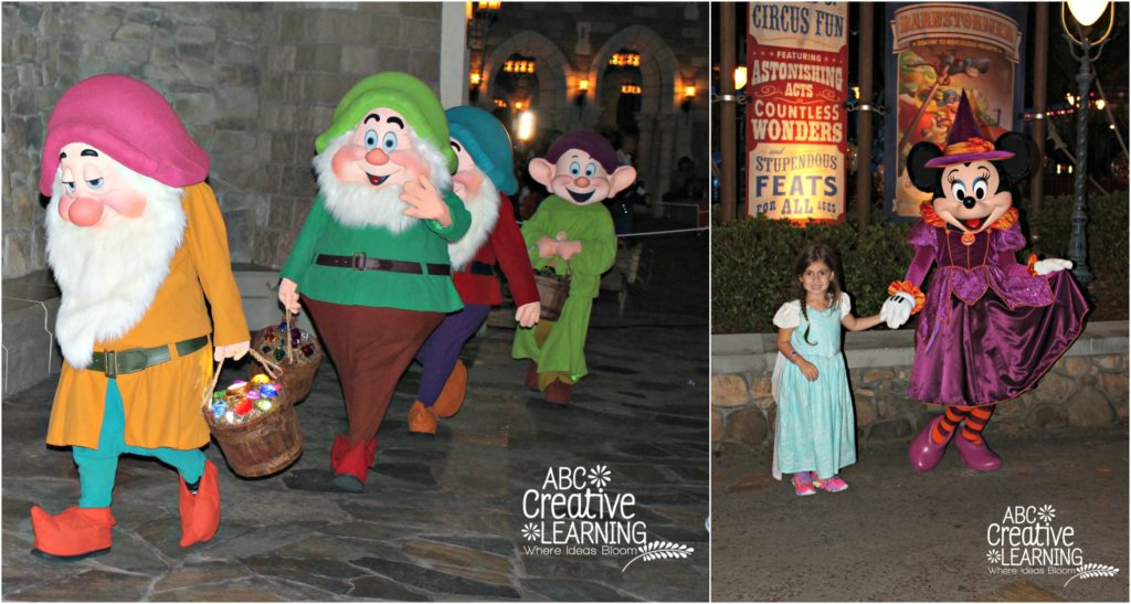 Character Sightings at Mickey's Not So Scary Halloween