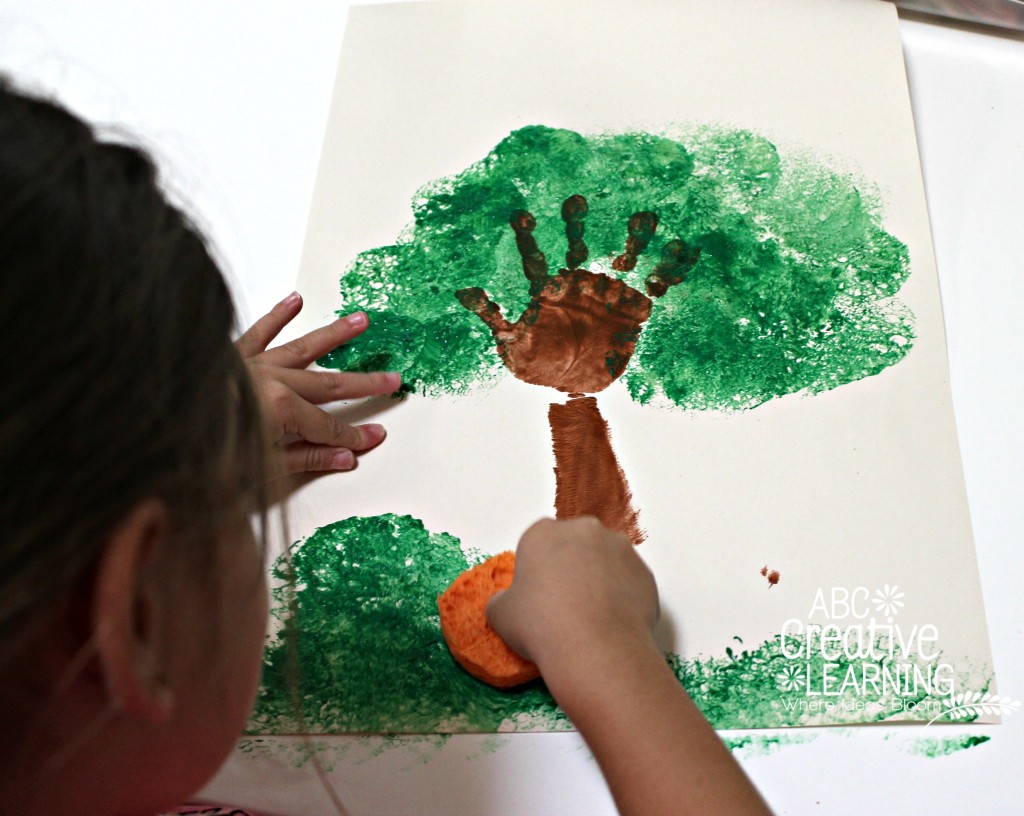 Creating Trees with Sponges