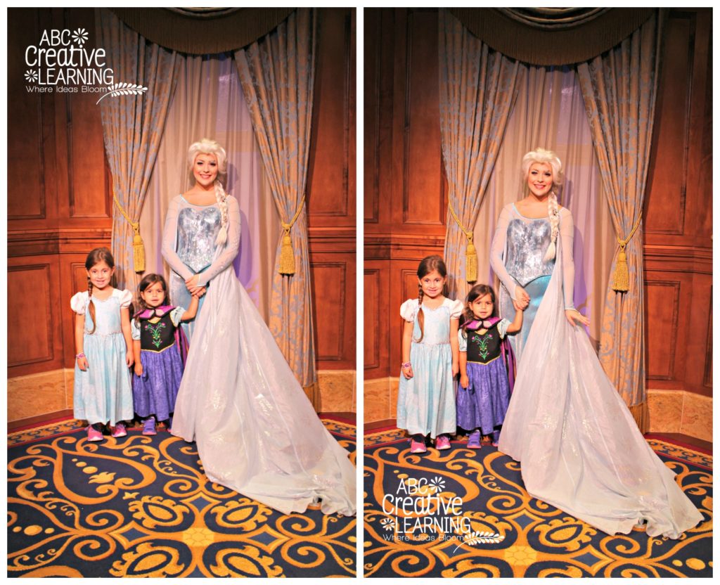 Princess Anna and Queen Elsa at Mickey's Not So Scary Halloween Party