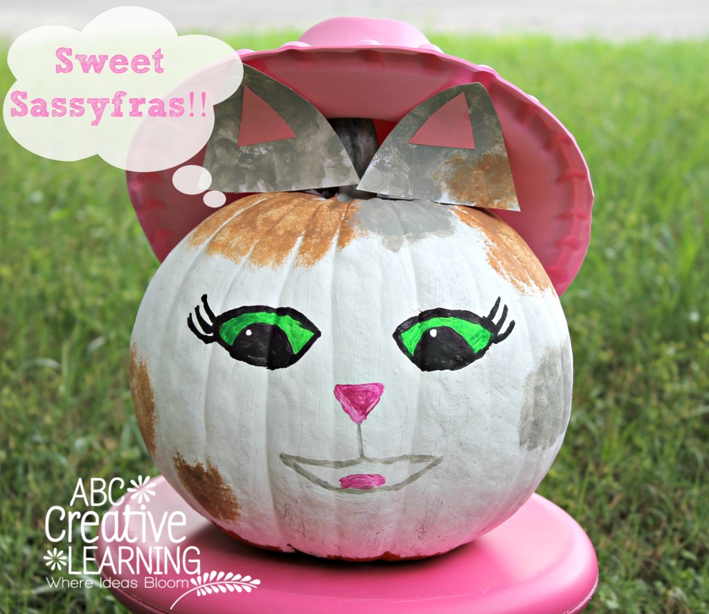 Sweet Sassyfras Sheriff Callie Halloween Pumpkin