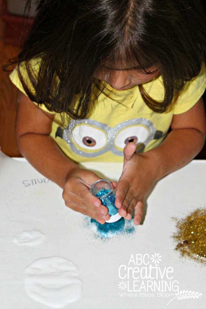 Glitter Planets Craft