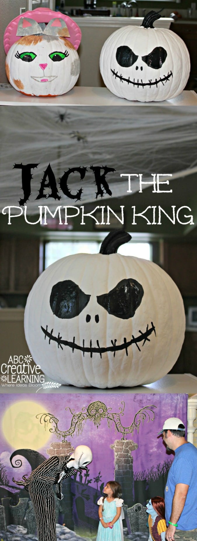 Jack Skellington Pumpkin No Carve