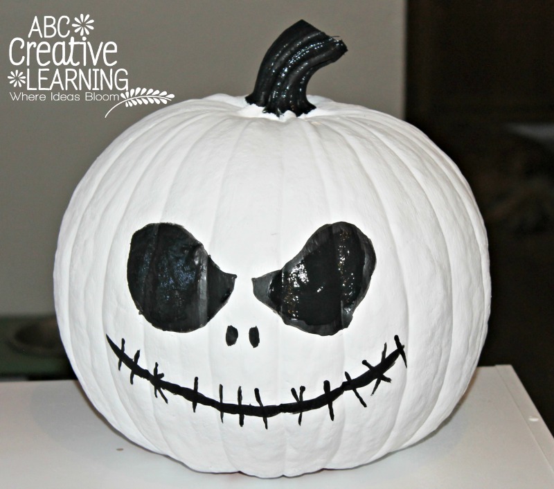 Jack Skellington Halloween Pumpkin DIY