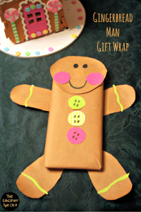 Gingerbread Man Chocolate Gift WRap