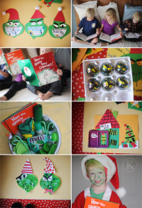 Grinch book activity