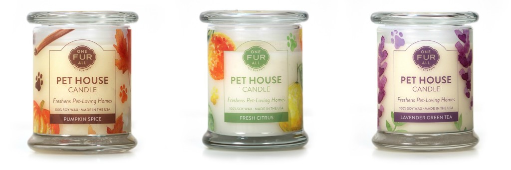 Pet House Candle in All Three Scents