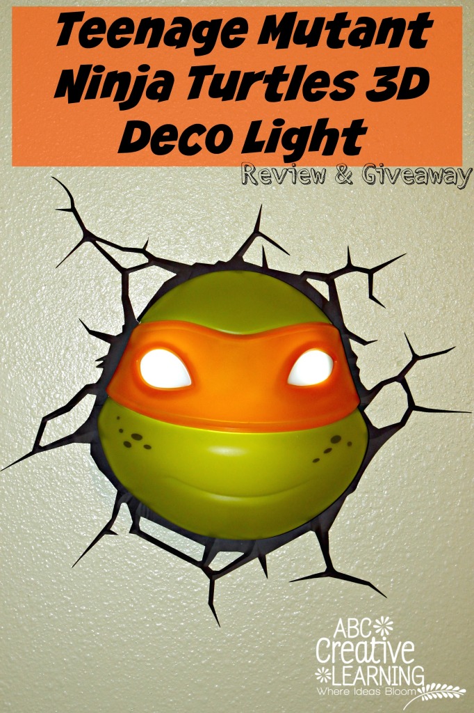 Teenage Mutant Ninja Turtles 3D Deco Light