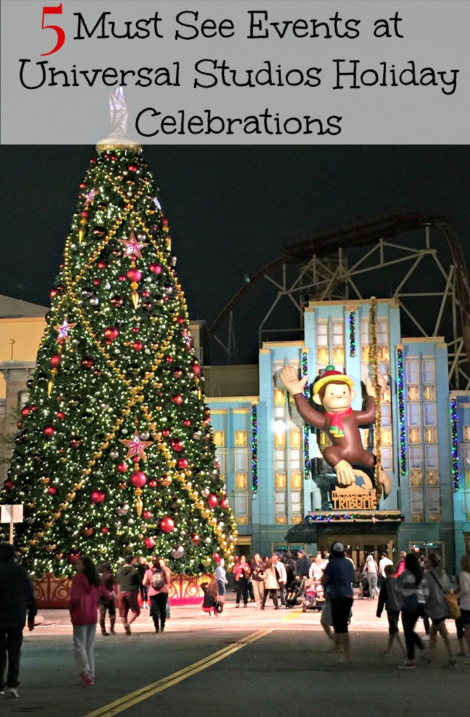 5 Must See Events at Universal Studios Holiday Celebrations and Events