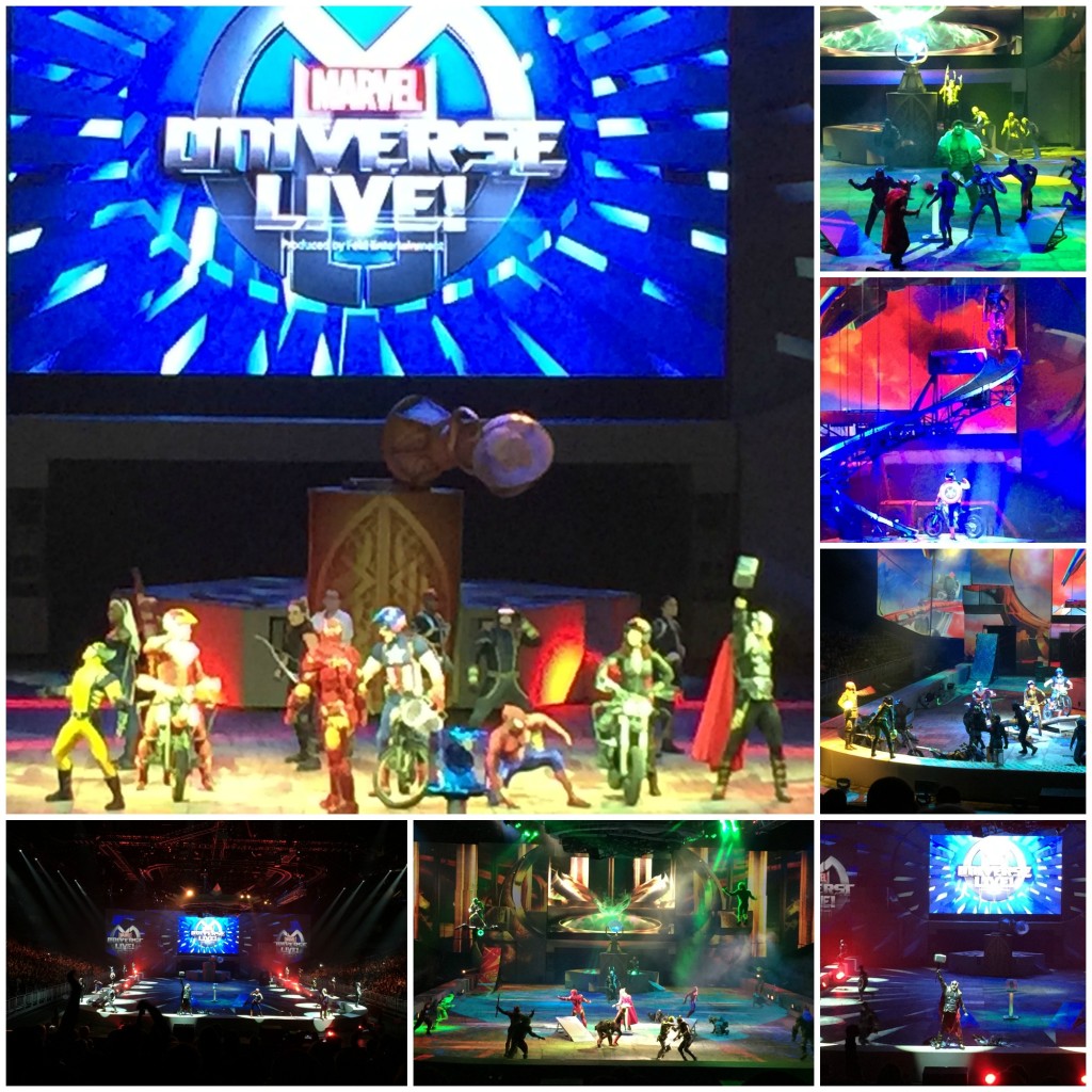Marvel Universe Live Ending Highlights of the show