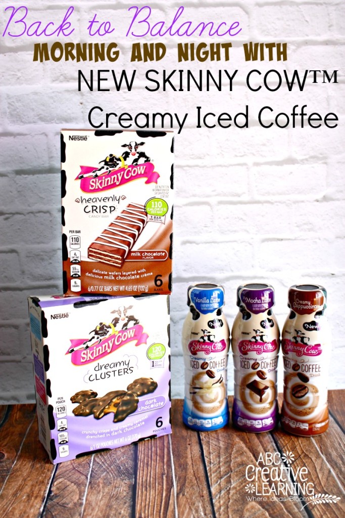Back to Balance Morning and Night with NEW SKINNY COW™ Creamy Iced Coffee