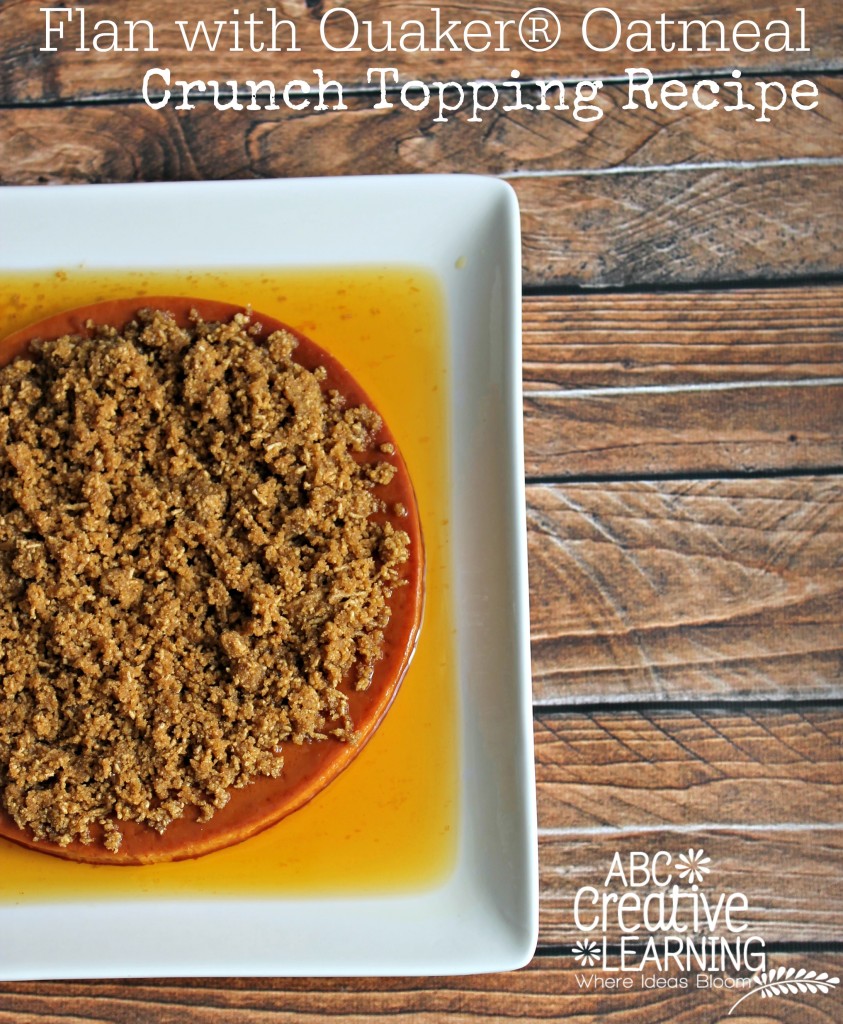 Flan with Quaker® Oatmeal Crunch Topping Recipe