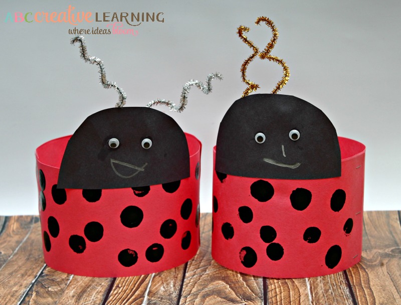 Love Bug Valentine's Day Headband Craft for Kids