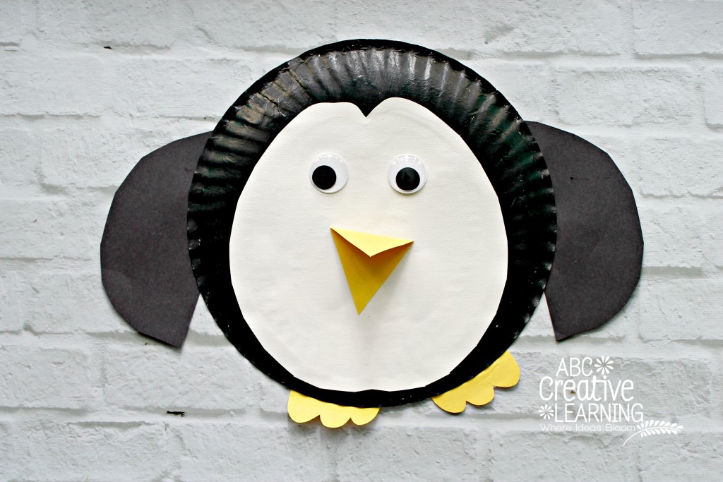 Paper Plate Penguin Kids Craft Perfect for Arctic Unit