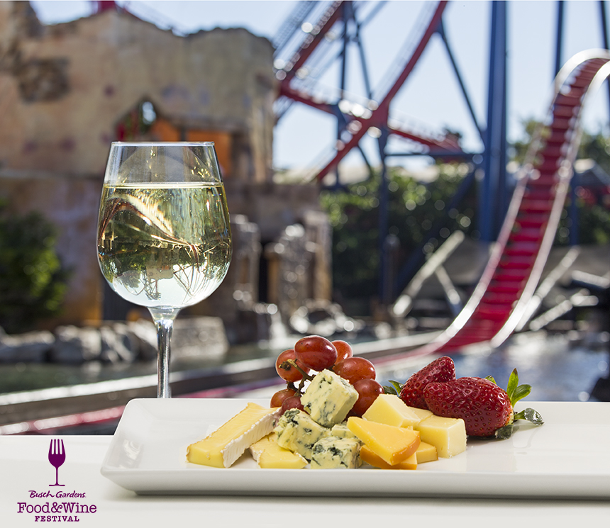 Busch Gardens Food and Wine Festival Food List