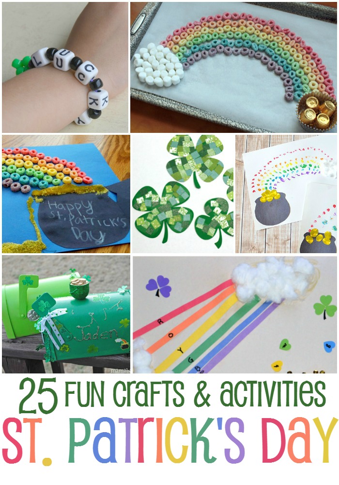 25 St. Patrick's Day Craft Activities For Kids