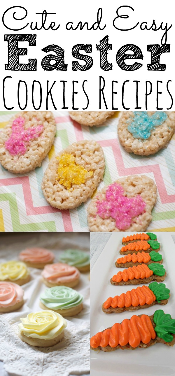 Cute and Easy Easter Cookies