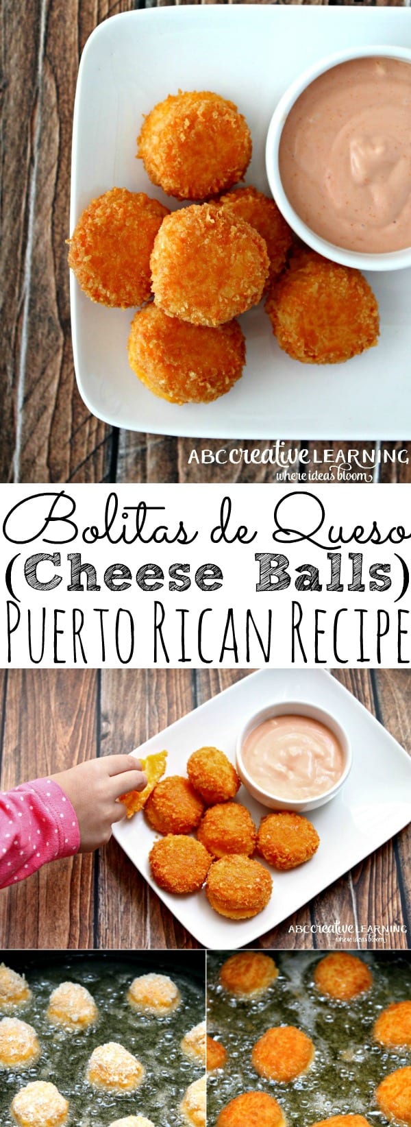 Bolitas de Queso Recipe (Cheese Balls) with Mayo Ketchup