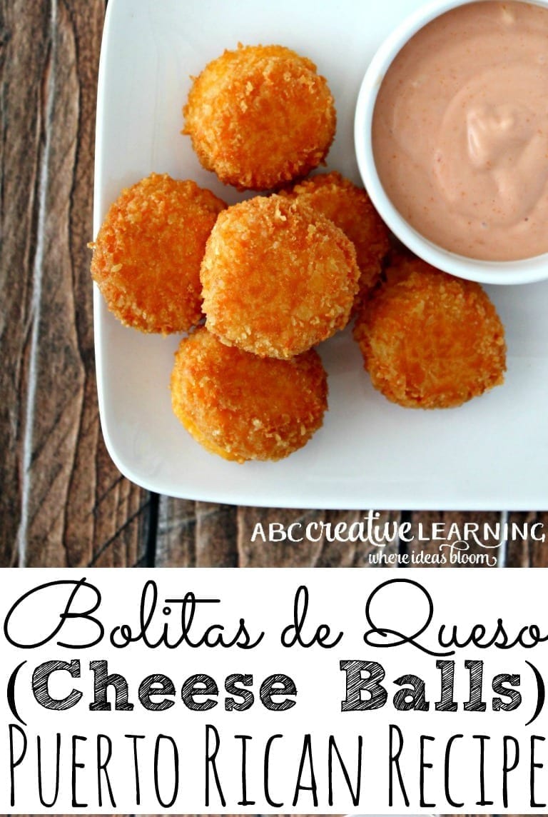 Bolitas de Queso Recipe (Cheese Balls) with Mayo Ketchup