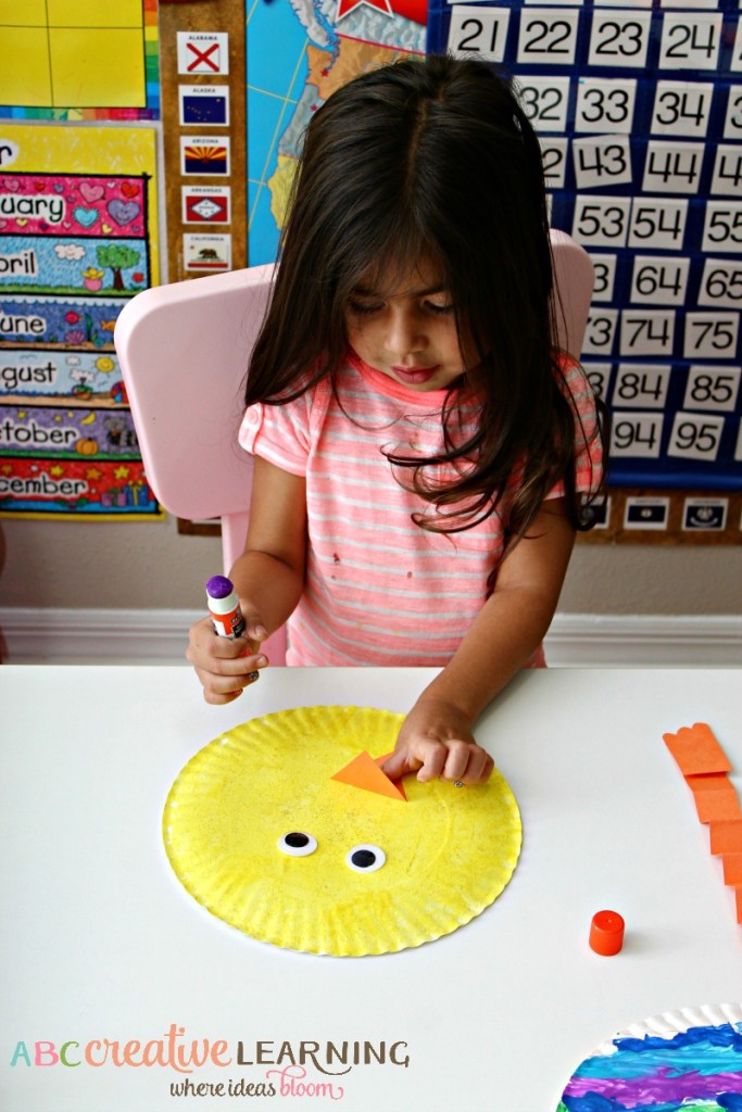 How To Make Paper Plate Easter Chick Kids Craft