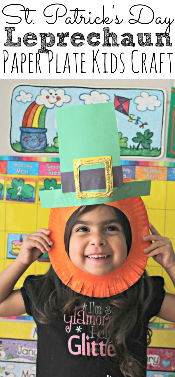 St Patrick's Day Leprechaun Popsicle Stick Craft for Kids