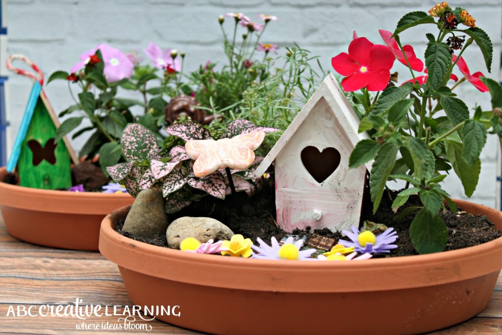 DIY Fairy Garden Inspired by Tinkerbell and Friends Fairy Houses