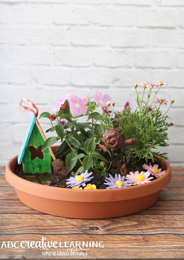 DIY Fairy Garden Inspired by Tinkerbell and Friends Pixie Dust
