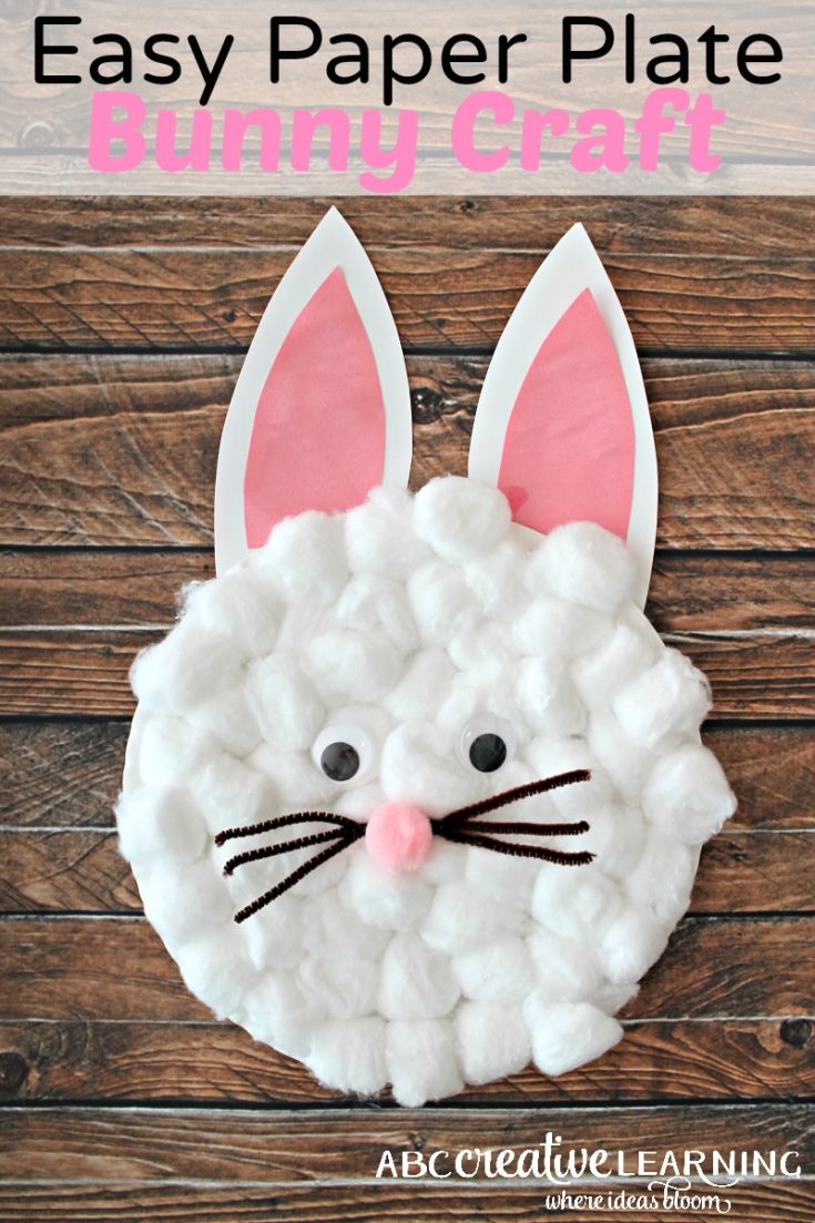 Cotton Ball Spring Animal Preschool Craft - Things to Make and Do