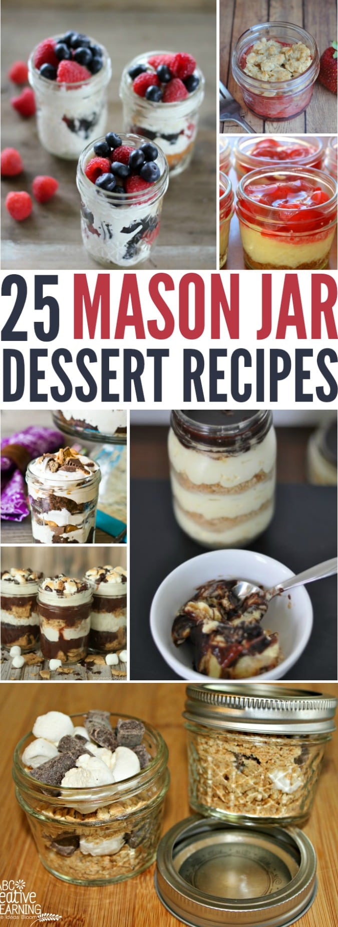 25 Mason Jar Dessert Recipes - simplytodaylife.com