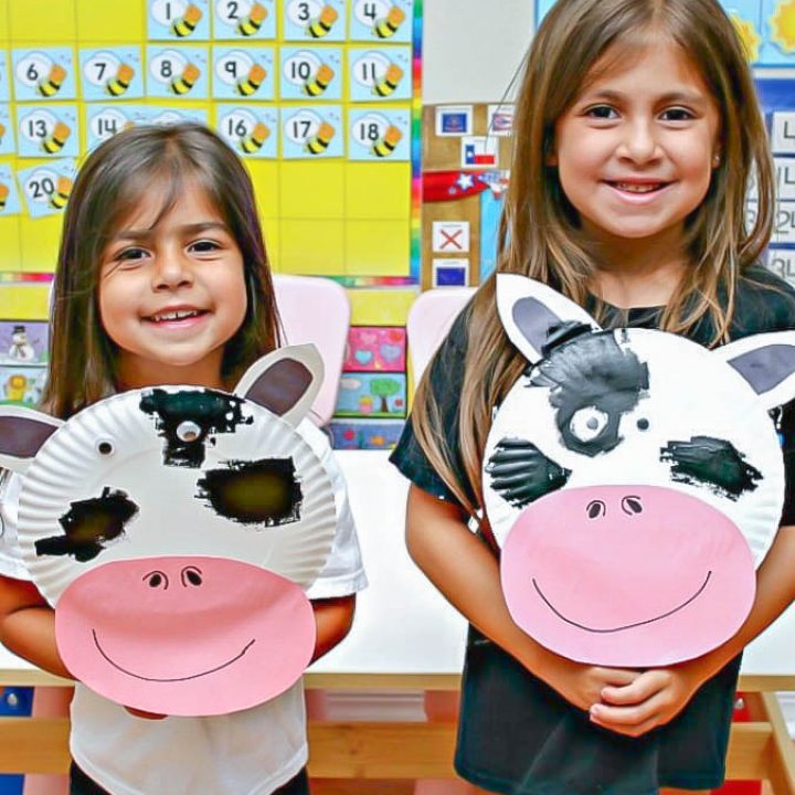 Easy Paper Plate Cow Craft For Kids